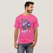 Eenhoorn Bowling Team splitst 'N Giggles Bowler T-shirt (Voorkant volledig)