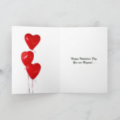 Eenhoorn brengt magie op de Valentijnsdag Kaart (Binnen)