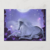 eenhoorn briefkaart (Voorkant)