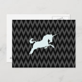 eenhoorn briefkaart (Voorkant / Achterkant)