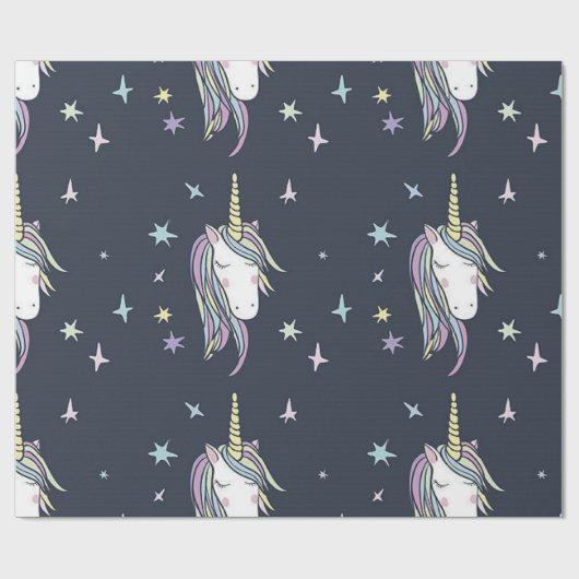 Eenhoorn Cadeaupapier (Vlak)