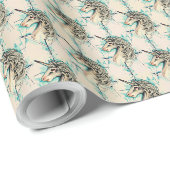 Eenhoorn Cadeaupapier (Rol Hoek)