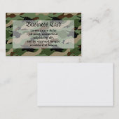 Eenhoorn Camouflage Visitekaartje (Voorkant / Achterkant)