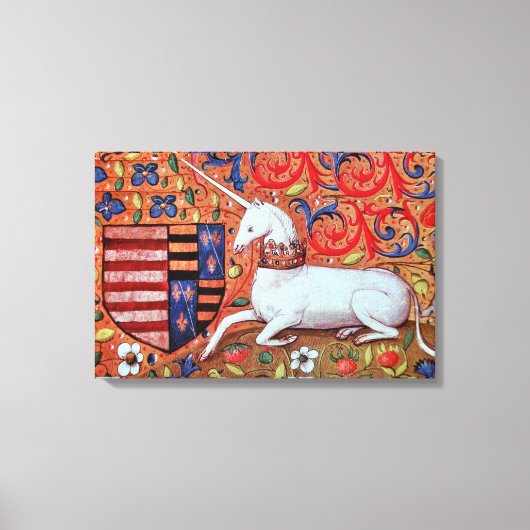 EENHOORN CANVAS AFDRUK (Voorkant)