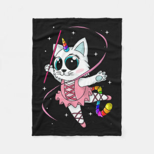 Eenhoorn Cat Cati Corn Kittycorn Schattige Kat Reg Fleece Deken