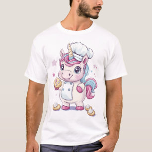 Eenhoorn Chef Bakker (1) T-shirt