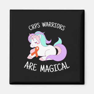 Eenhoorn CRPS Warrior RSD CRPS Awareness 1 Magneet