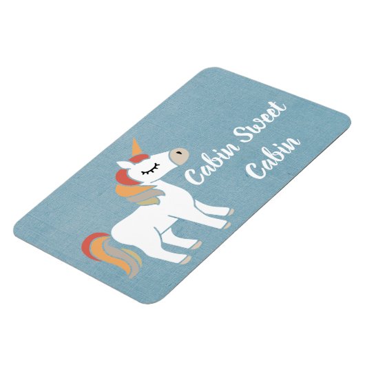 Eenhoorn Cruise Schip Cabine Stateroom Deur Magneet (Linkerzijde)