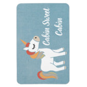 Eenhoorn Cruise Schip Cabine Stateroom Deur Magneet (Verticaal)