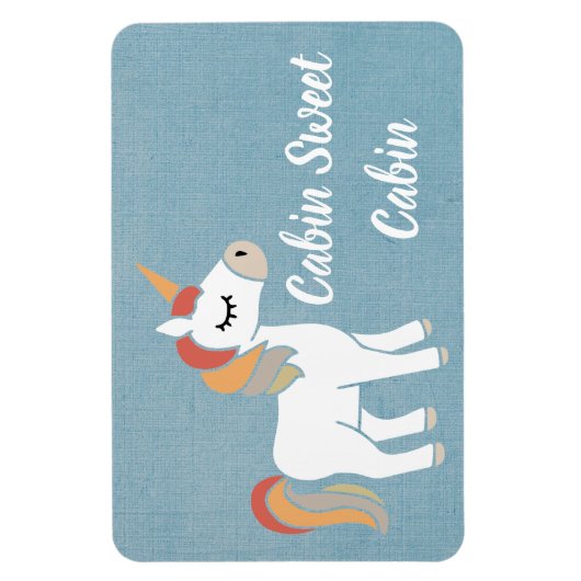 Eenhoorn Cruise Schip Cabine Stateroom Deur Magneet (Verticaal)