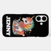 EENHOORN CUSTOM IPHONE HOESJE (Achterkant (horizontaal))