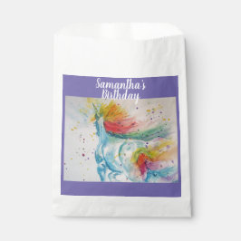 Eenhoorn Cute Regenboog huisdier Dieren Feest Favo Bedankzakje