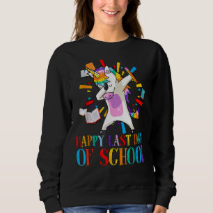 Eenhoorn Dab Happy Laatste Dag van School voor Man Trui