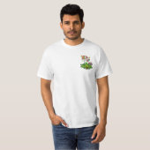 Eenhoorn Dabbing Leprechaun T-shirt (Voorkant volledig)