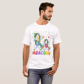 Eenhoorn Dadacorn Vader T-shirt (Voorkant volledig)