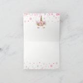 Eenhoorn dank u kaarten (Binnen)