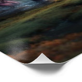 Eenhoorn "De Zwarte" Perfect Poster (Hoek)