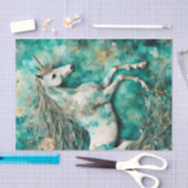  eenhoorn decoupage tissuepapier (Craft)