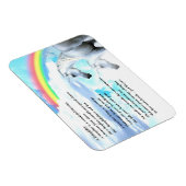 Eenhoorn Design - dochter gedicht magneet (Rechterzijde)