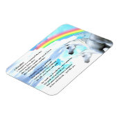 Eenhoorn Design - dochter gedicht magneet (Linkerzijde)