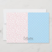 Eenhoorn & Dinosaurus Joint Boy Meisje Verjaardag Kaart (Achterkant)