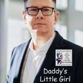 Eenhoorn, Dochter, Kind, MS Warrior Button