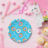 Eenhoorn & Donut Floaties Papieren Bordje (Feest)