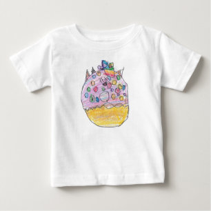 Eenhoorn Donut met Sprinkles Kind Tekening