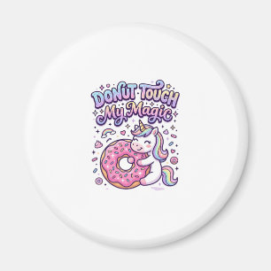Eenhoorn Donut Raak Mijn Magische Cadeau Idee Stic Magneet