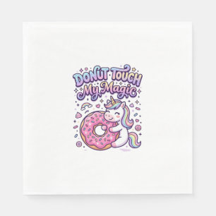 Eenhoorn Donut Raak Mijn Magische Cadeau Idee Stic Servet