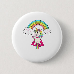 Eenhoorn Dragen van Sokken Mannen Vrouwen Kinder J Ronde Button 5,7 Cm