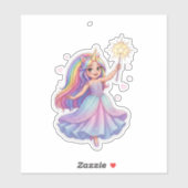 Eenhoorn Dream Princess Sticker (Vel)