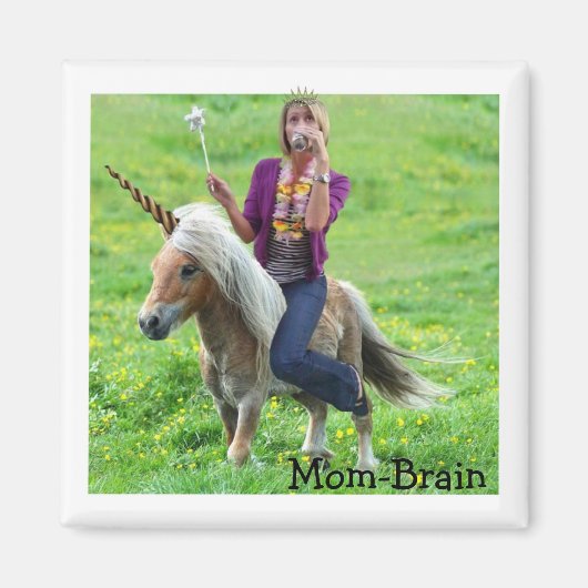 Eenhoorn Drink magneet (Voorkant)