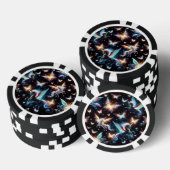 Eenhoorn Dromen Poker Chips (Opstapeling)