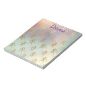 eenhoorn droom meisje notitieblok (Linkerzijde)