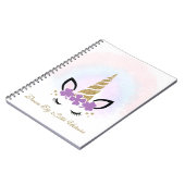 Eenhoorn Droom Notitieboek (Linkerzijde)