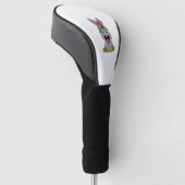Eenhoorn Eenhoorn & Ezel Eenhoorn Lover Gift Golfheadcover (Schuin)