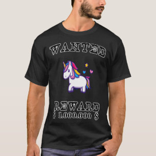 Eenhoorn Eenhoorn Roze Zoet Gezocht Beloning T-shirt