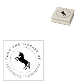 Eenhoorn  Elegant uit het bibliotheekboek Rubberstempel (Gestempeld)