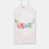 Eenhoorn en ballerina dank u label Magisch cadeau Cadeaulabel (Achterkant)