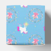 Eenhoorn en Fairy Magic verjaardagsfeestje Bedankdoosjes (Bovenkant)