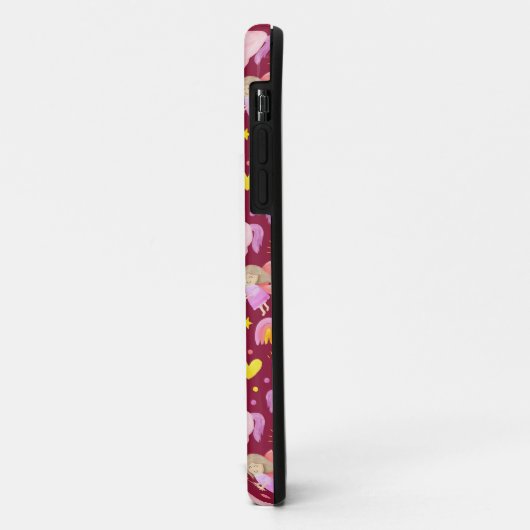 Eenhoorn en Fairy Patterned Case-Mate iPhone Case (Achterkant/links)