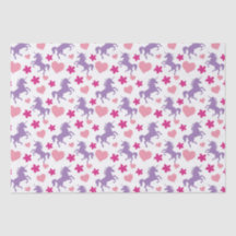 Eenhoorn en harten patroon