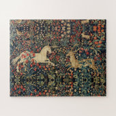 EENHOORN EN HERTEN, BLOEMEN, BOSDIEREN Bloemen Legpuzzel (Horizontaal)