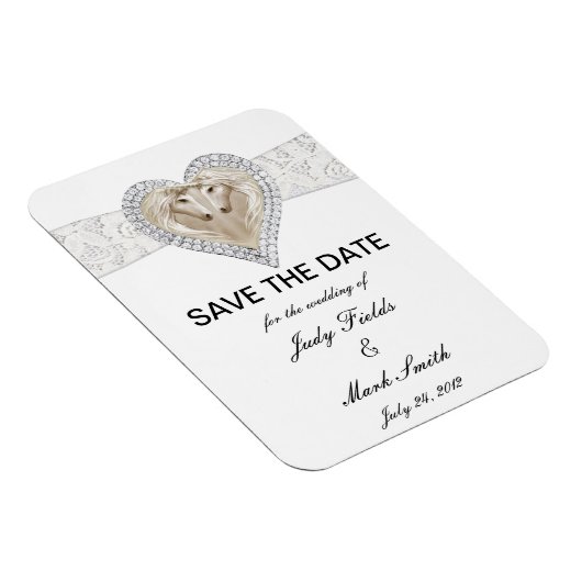 Eenhoorn en Kant Bewaar de Datum Magneet (Rechterzijde)