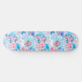 Eenhoorn en kastelen persoonlijk skateboard (Horizontaal)