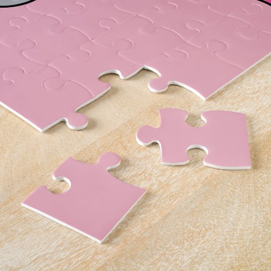 Eenhoorn en Regenboog met Wolken Kawaii Legpuzzel (Zijkant)