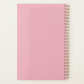 Eenhoorn en Regenboog met Wolken Kawaii Planner (Achterkant)