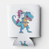 Eenhoorn en T-Rex Blikjeskoeler (Achterkant)