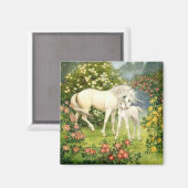 eenhoorn en veulen magneet (Voorkant / Achterkant)